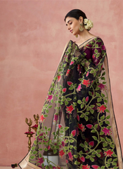 Nakshatra Black Premium saree