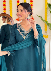 Nakshatra Blue Readymade Suit