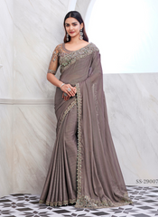 Nakshatra Gorgeoous Grey saree