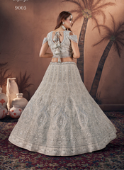 Nakshatra Awesome Off white Bridal Lehenga