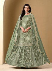 Nakshatra Pista Lehenga Suit