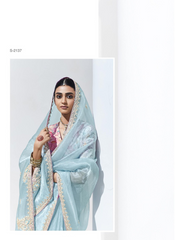 Nakshatra Light Blue Saree