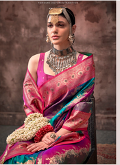 Nakshatra Multicoloured Silk Saree