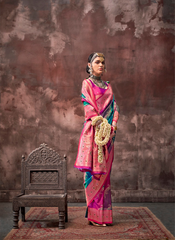 Nakshatra Multicoloured Silk Saree