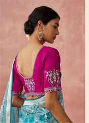 Nakshatra Turquoise Premium saree