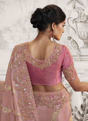 Pink Pearl Embellished Elegance