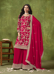 Nakshtara Pink Party Wear Punjabi Suit