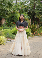 Nakshatra Black Chaniya choli