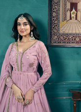 Nakshatra Pink Georgette Suits