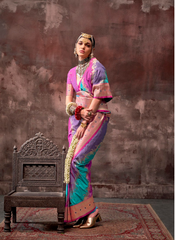 Nakshatra Multicoloured Silk Saree
