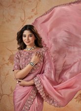 Majestic Threadwork Banarasi Saree