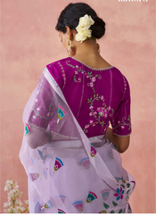 Nakshatra Lavender Premium saree