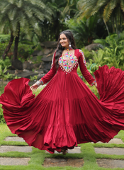 Nakshatra Gamathi Patch work Gown