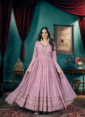 Nakshatra Pink Georgette Suits