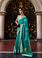 Nakshatra Rama Munga Silk Saree