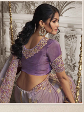 Divine Lavender Bliss Saree