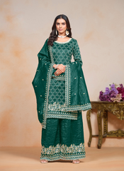 Nakshatra Rama Party Wear Palazzo Set