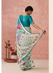 Nakshatra Cream Premium saree