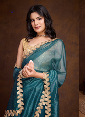 Nakshatra Blue Saree