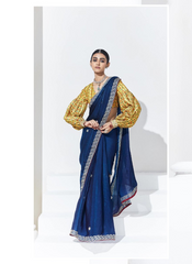 Nakshatra Blue Saree