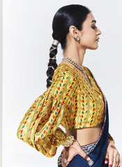 Nakshatra Blue Saree