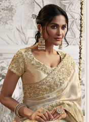 Sunshine Glow Bridal Saree