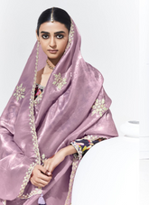 Nakshatra Lavender Saree