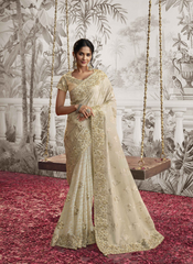 Sunshine Glow Bridal Saree