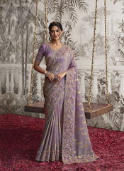 Divine Lavender Bliss Saree