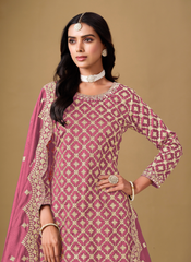 Nakshatra Pink Lehenga Suit