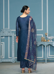Nakshatra Teal Daily Wear Salwar Kameez