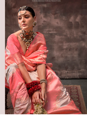 Nakshatra Rose Silk Saree