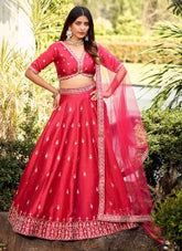 Pink Pearl Artistry Lehenga Choli