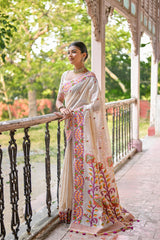 Nakshatra White Printed designer saree -style 5