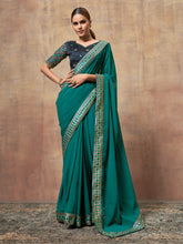 Gorgeous chiffon saree
