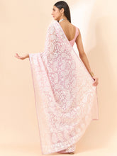 Lovely Lavender Organza Saree