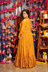 Mustard Readymade Sharara suit