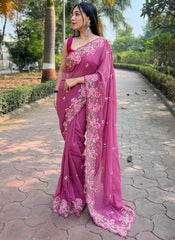 Nakshatra Playful Pink designer saree