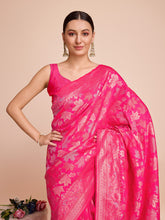 Nakshatra Pink Handloom saree