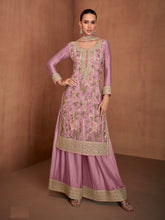 Nakshatra Pink Heavy Embroided Festive Wear