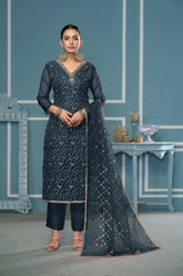 Nakshatra Green Daily Wear Salwar Kameez
