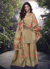 Nakshatra Beige Designer Suit