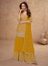 Nakshatra Mustard Color Designer Suit