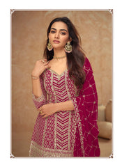 Nakshatra Pink Color Designer Suit