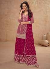 Nakshatra Pink Color Designer Suit
