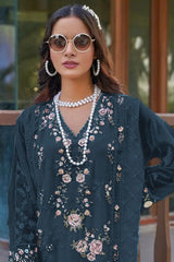 Nakshatra Blue Georgette Suit