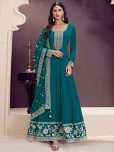 Nakshatra Rama Green Anarkali Suit