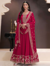 Nakshatra Red Anarkali Suit