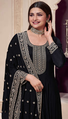 Nakshatra Black Anarkali Suit