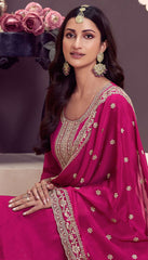 Nakshatra Pink Anarkali Suit